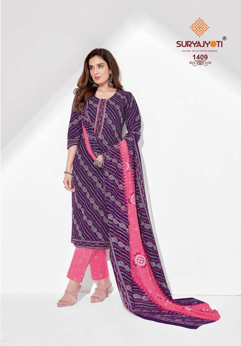 Suryajyoti Bandhani Special Vol-14 – Dress Material