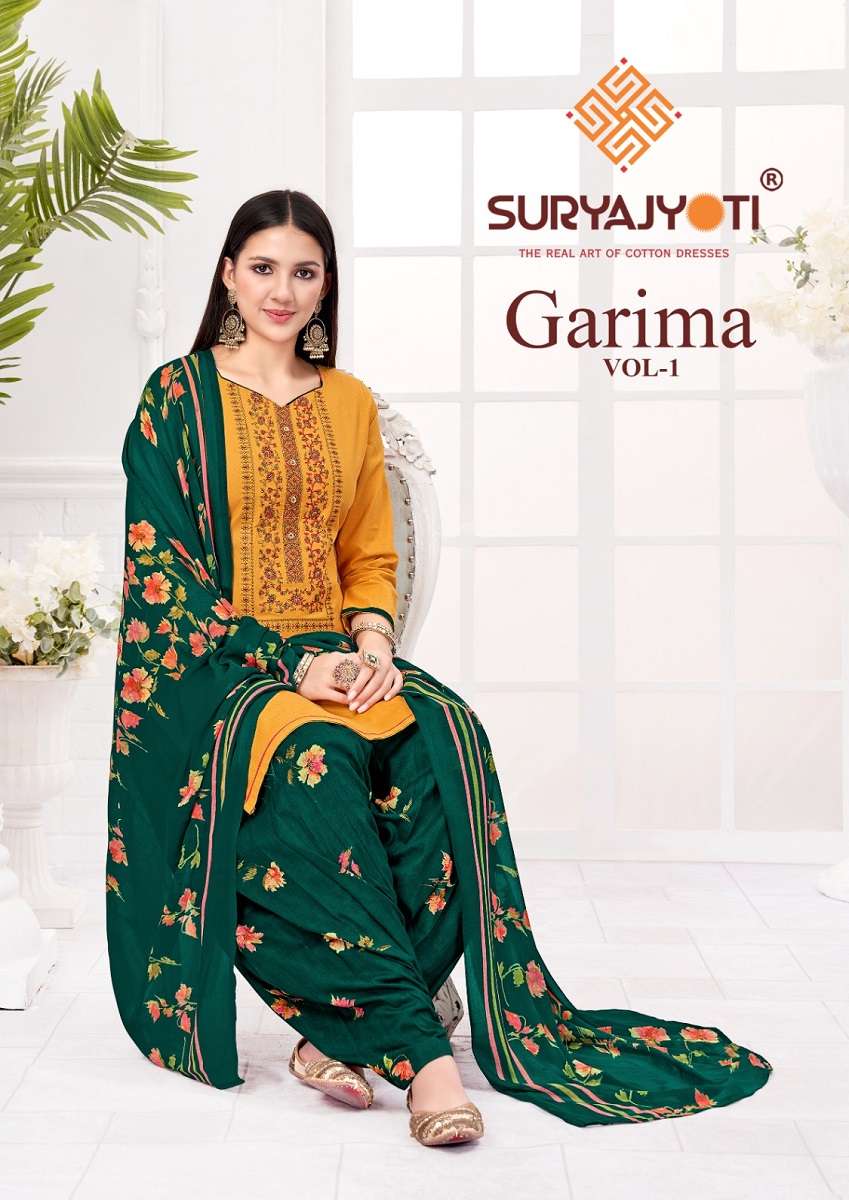 Suryajyoti Garima Vol-1 – Dress Material