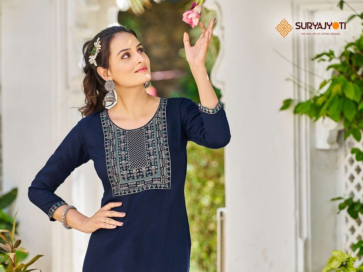 Suryajyoti Nirja Advance Vol-7 – Only Kurties - Wholesale Catalog