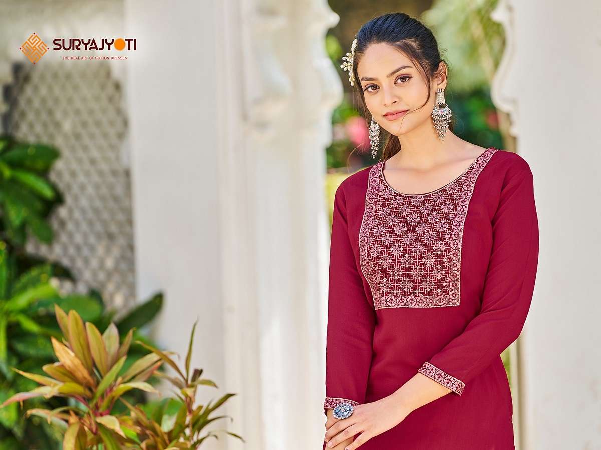 Suryajyoti Nirja Advance Vol-7 – Only Kurties - Wholesale Catalog