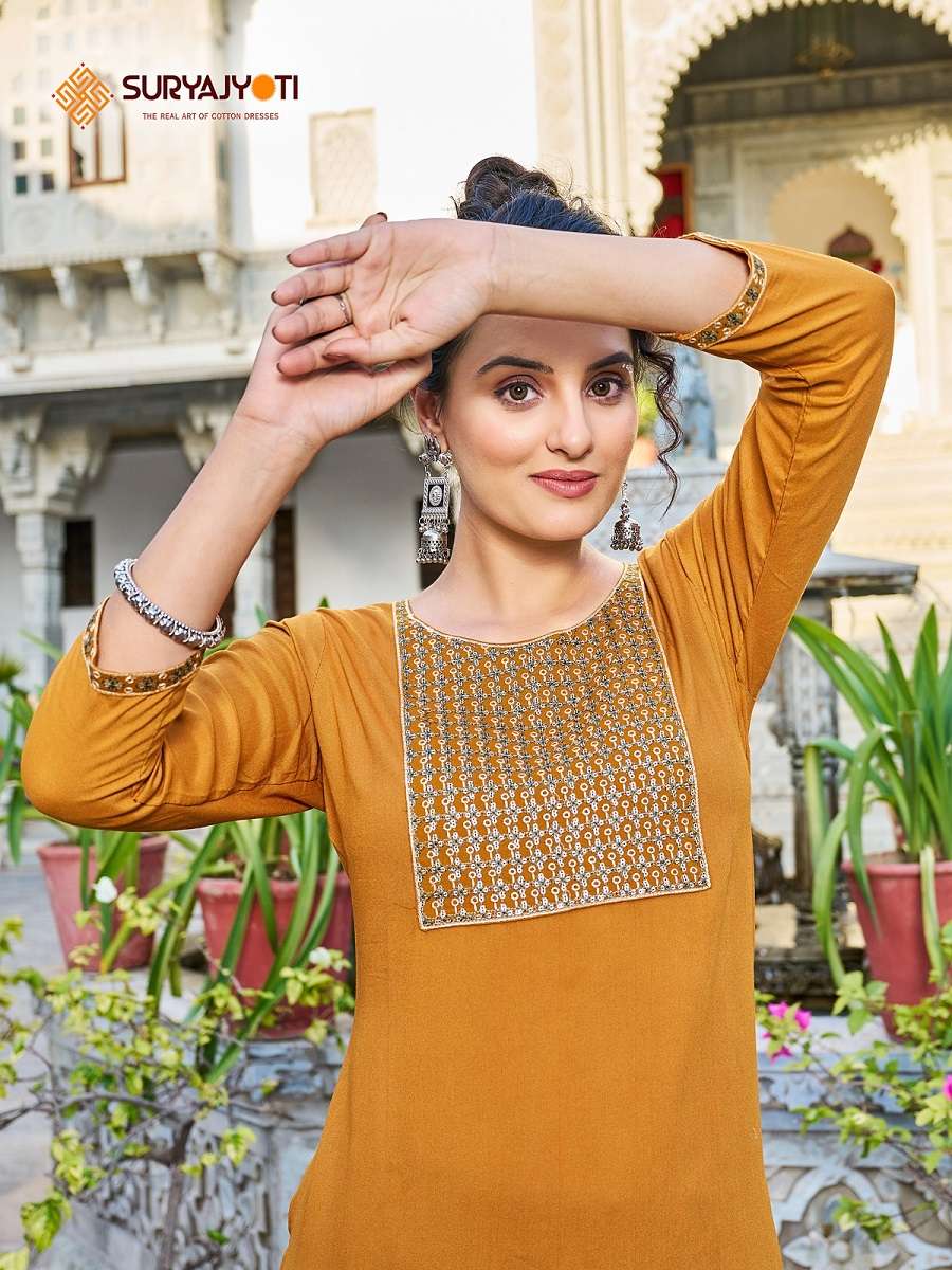 Suryajyoti Nirja Advance Vol-7 – Only Kurties - Wholesale Catalog