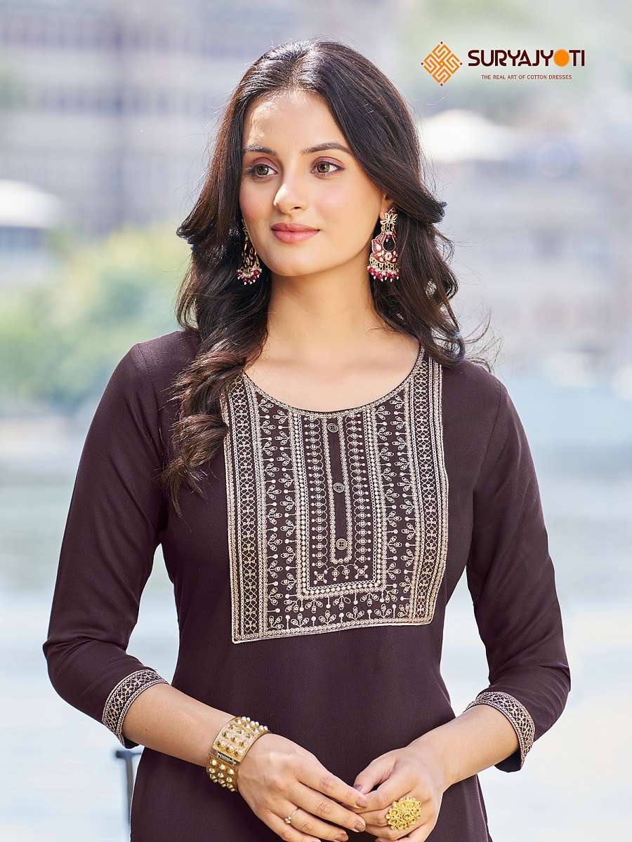 Suryajyoti Nirja Advance Vol-7 – Only Kurties - Wholesale Catalog