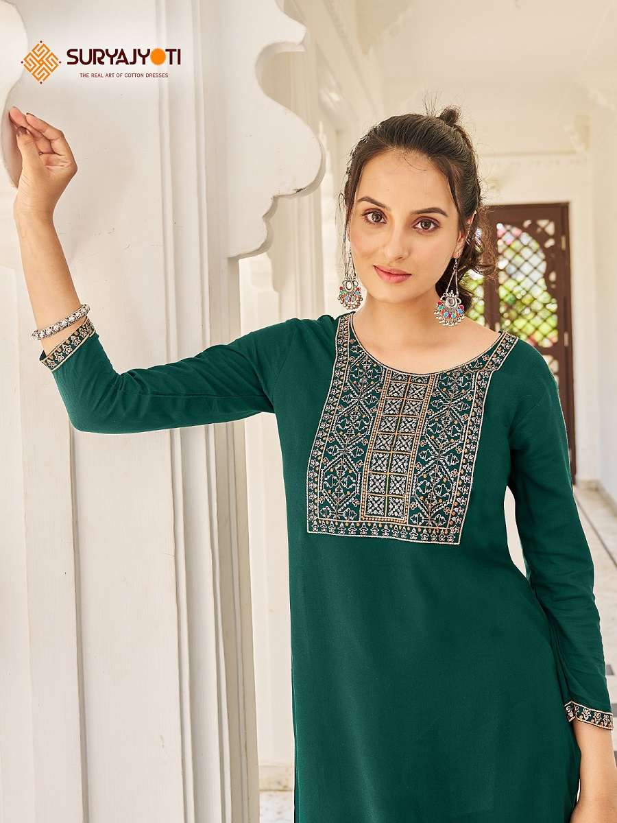 Suryajyoti Nirja Advance Vol-7 – Only Kurties - Wholesale Catalog