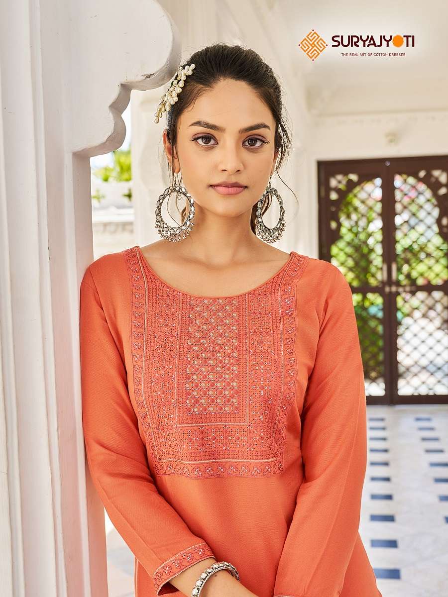 Suryajyoti Nirja Advance Vol-7 – Only Kurties - Wholesale Catalog