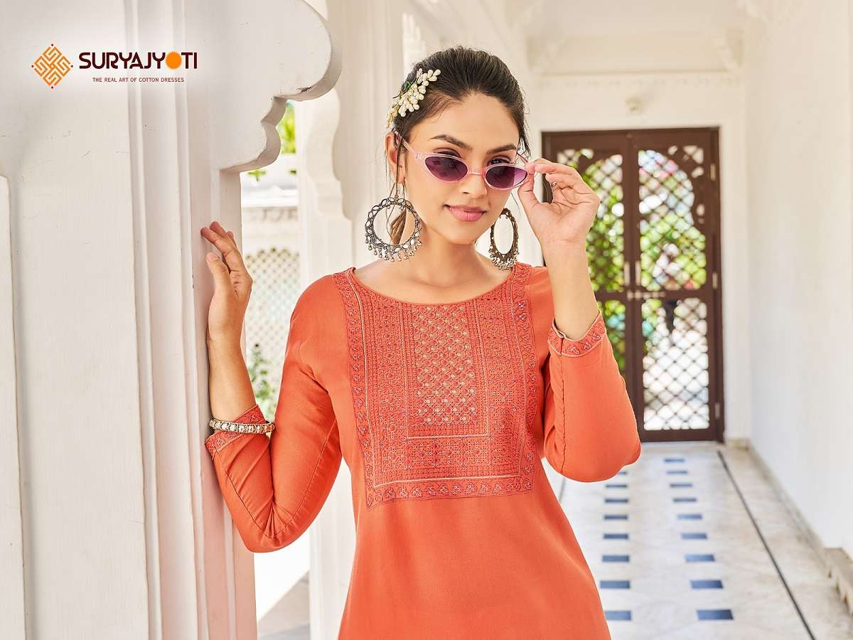Suryajyoti Nirja Advance Vol-7 – Only Kurties - Wholesale Catalog