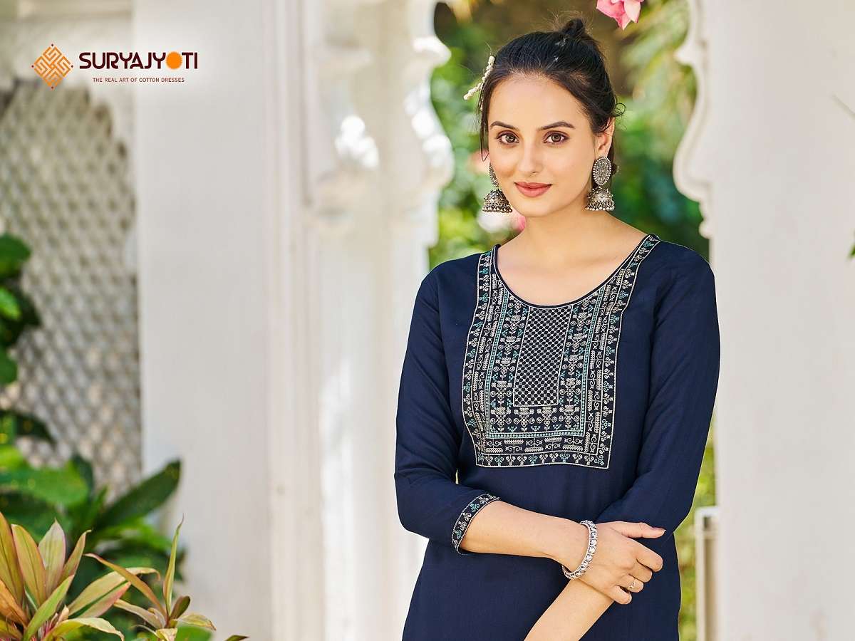 Suryajyoti Nirja Advance Vol-7 – Only Kurties - Wholesale Catalog