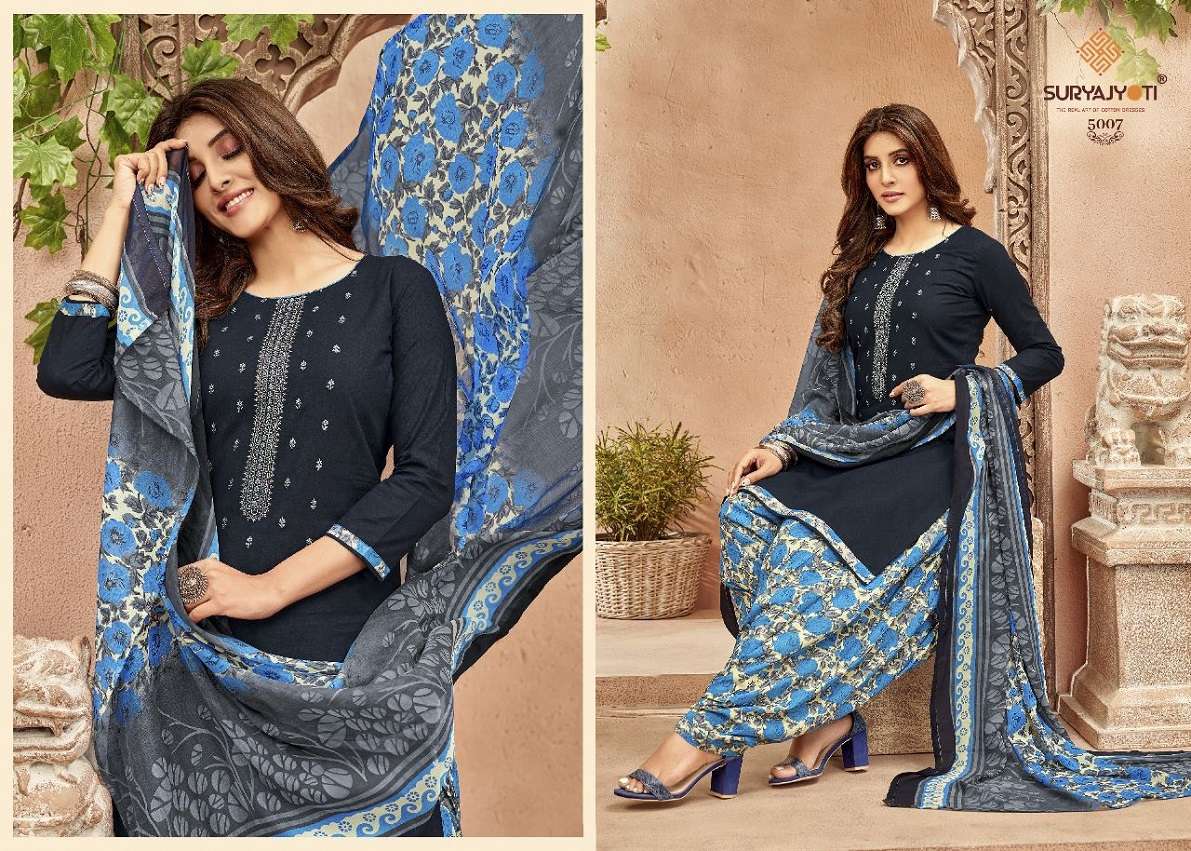 Suryajyoti Patiyala Express Vol-5 – Dress Material