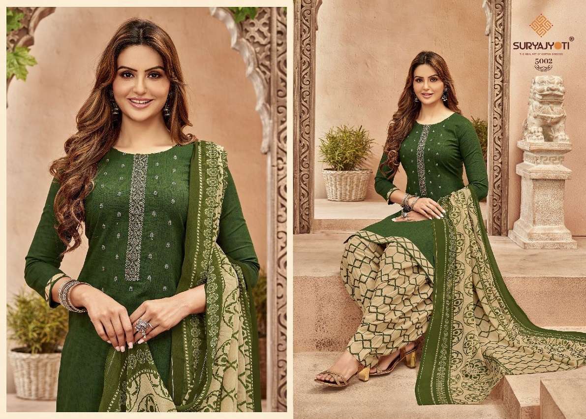 Suryajyoti Patiyala Express Vol-5 – Dress Material