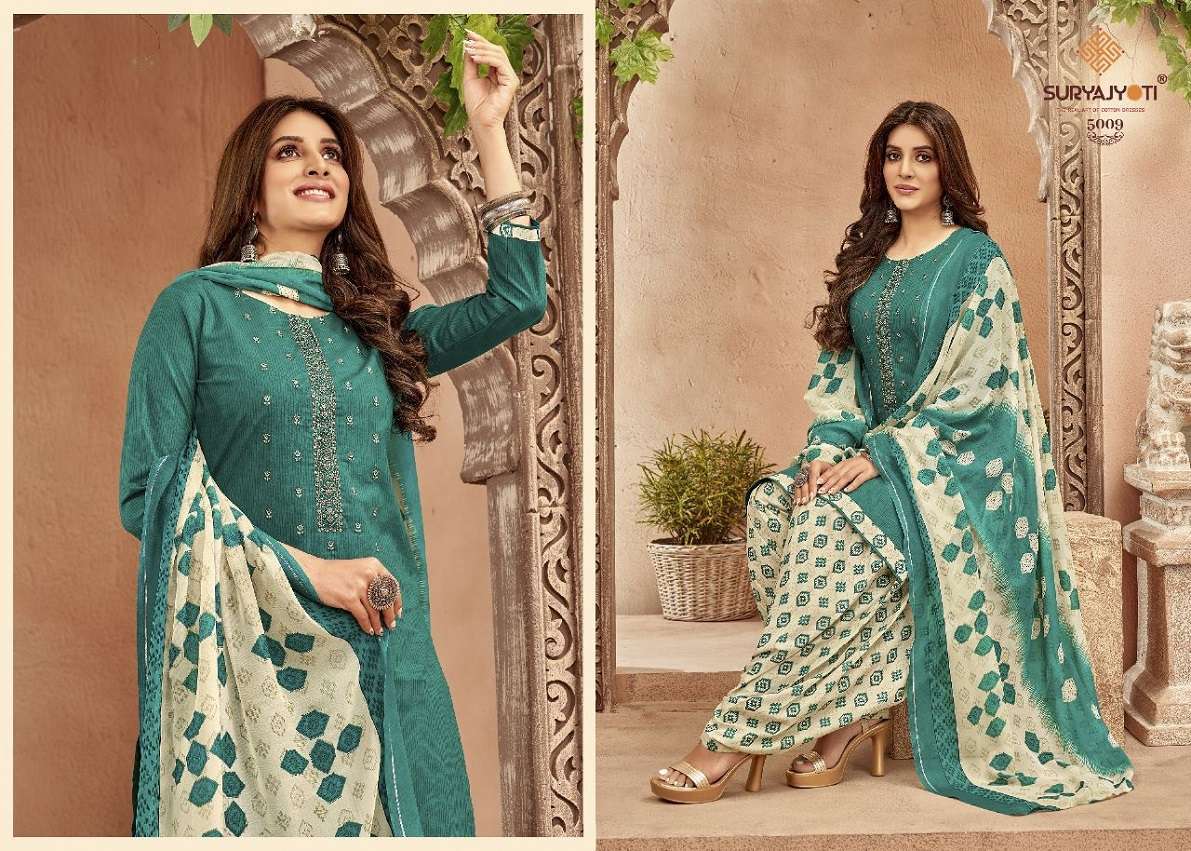 Suryajyoti Patiyala Express Vol-5 – Dress Material
