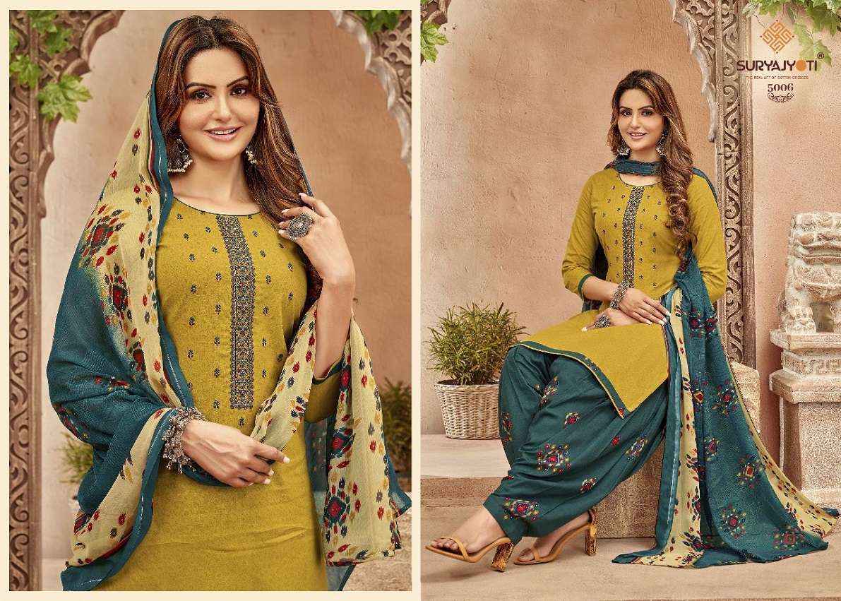 Suryajyoti Patiyala Express Vol-5 – Dress Material