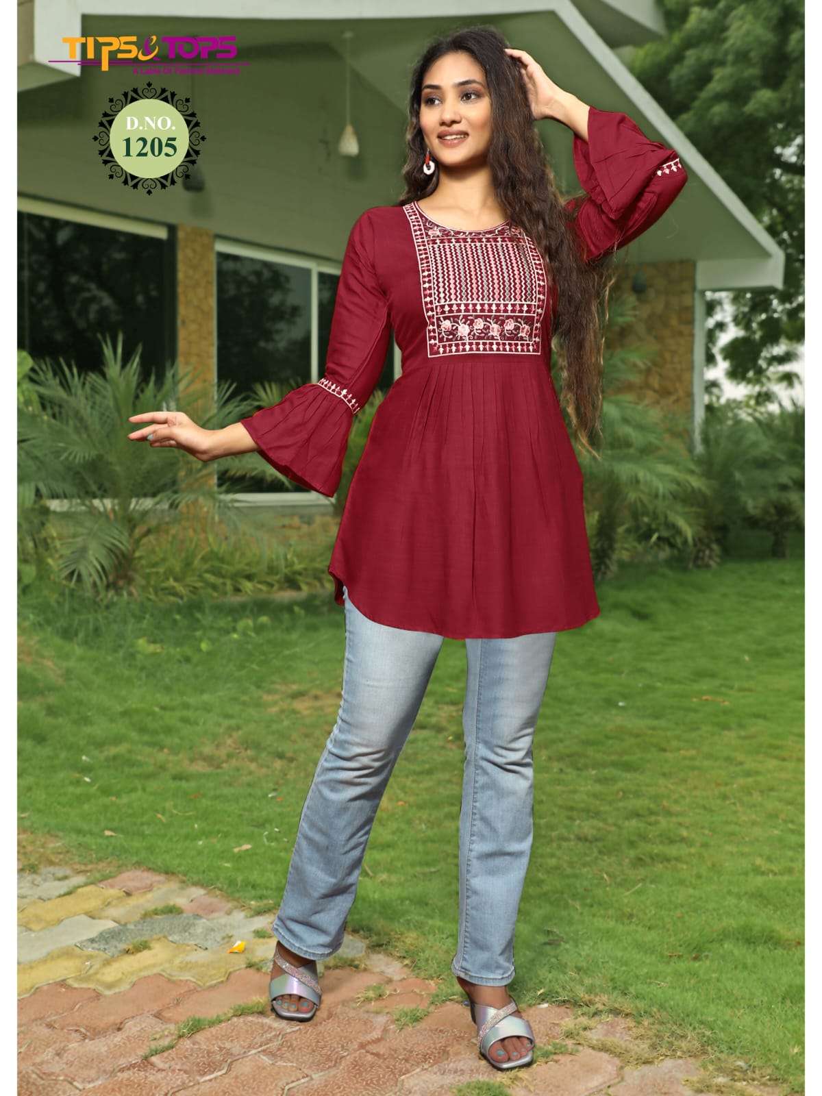 TIPS & TOPS Bubbly Vol 12 Kurti Wholesale catalog
