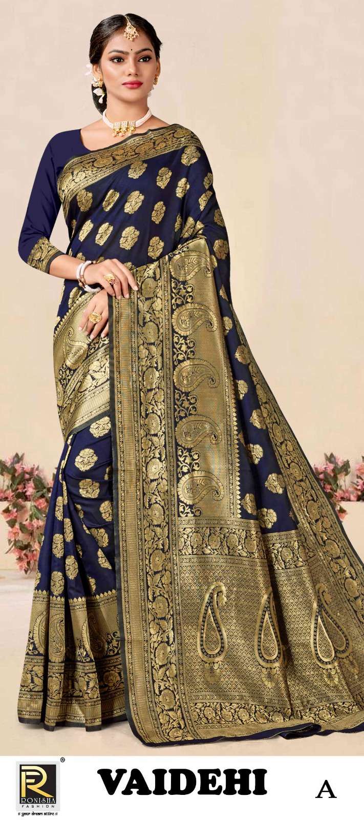 VAIDEHI  BY RONISHA SAREE SILK FABRICS SUPER HIT COLLECTION 