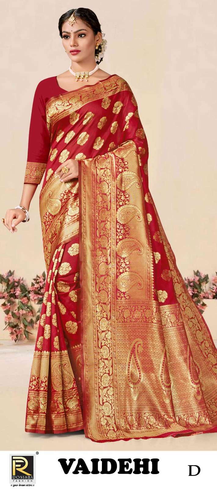 VAIDEHI  BY RONISHA SAREE SILK FABRICS SUPER HIT COLLECTION 