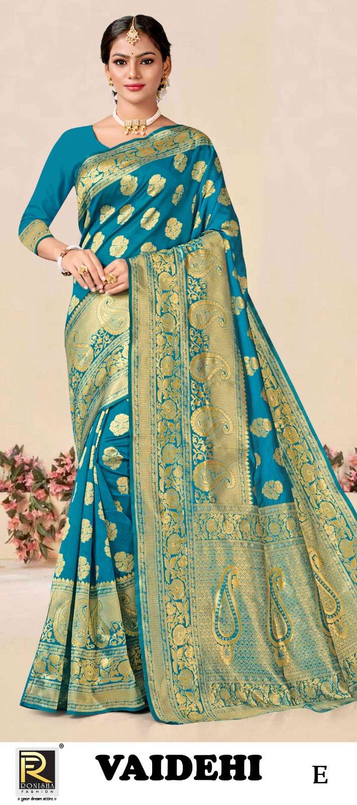 VAIDEHI  BY RONISHA SAREE SILK FABRICS SUPER HIT COLLECTION 