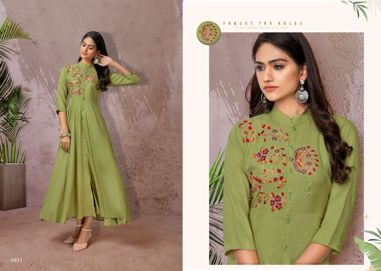 Vardan Designer Fame Vol-1 Kurti Wholesale catalog