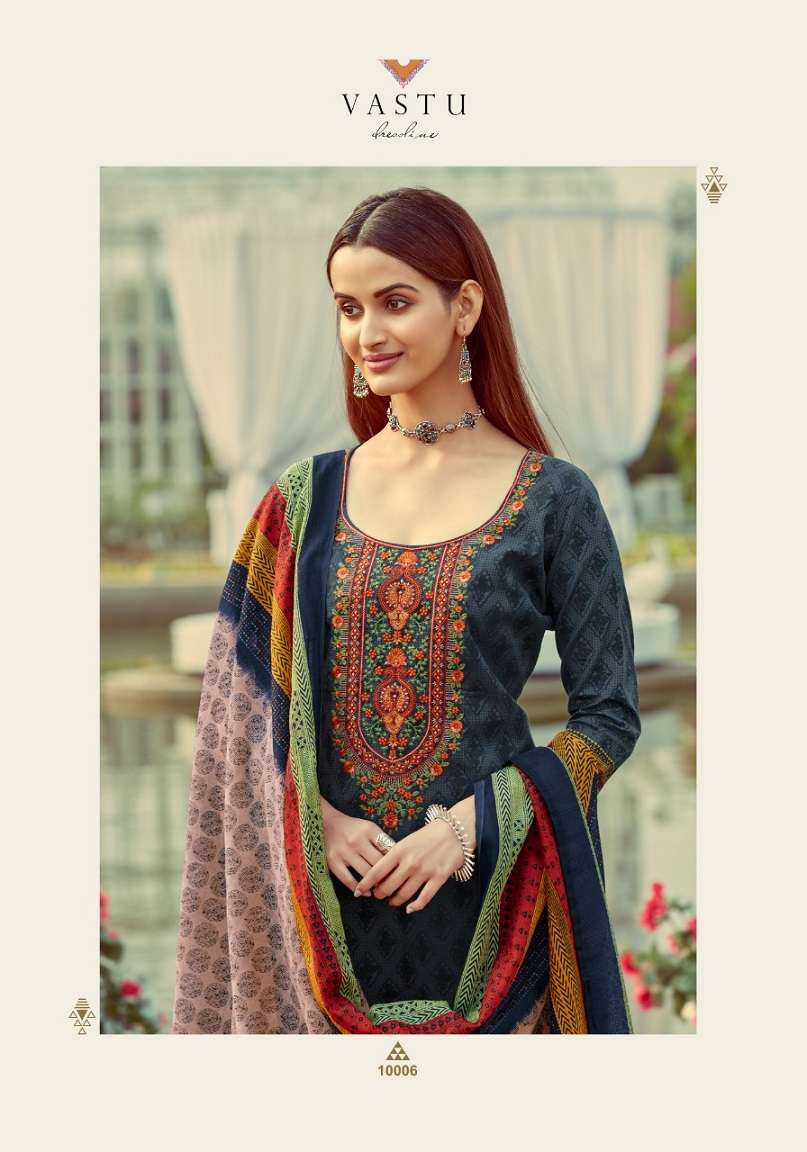 Vastu Abeera Vol-4 – Dress Material - Wholesale Catalog