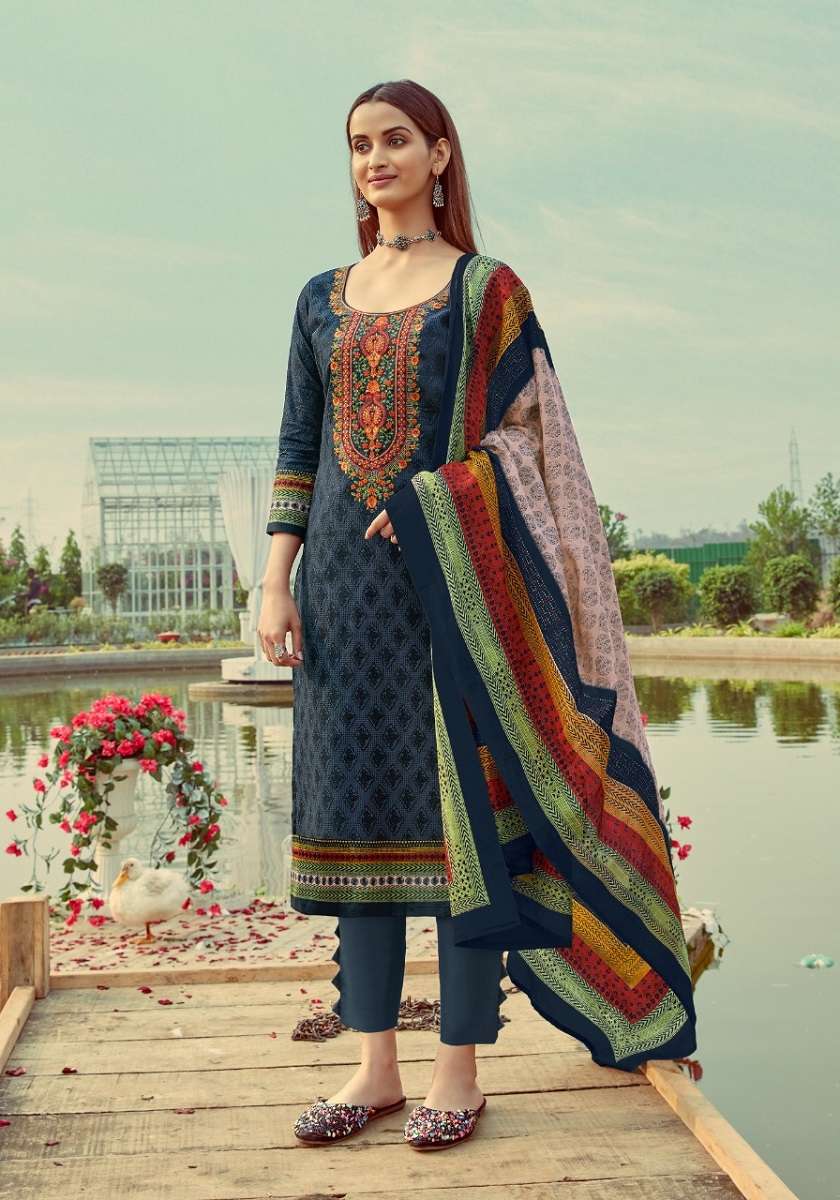 Vastu Abeera Vol-4 – Dress Material - Wholesale Catalog