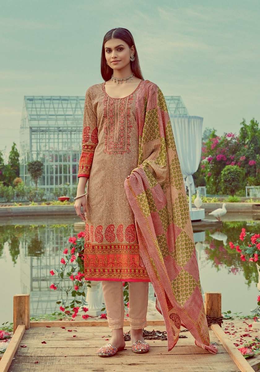 Vastu Abeera Vol-4 – Dress Material - Wholesale Catalog