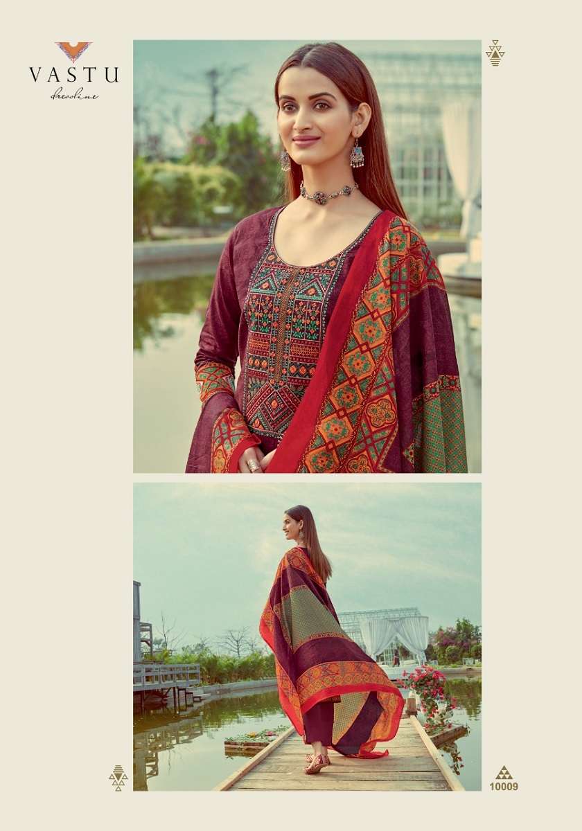 Vastu Abeera Vol-4 – Dress Material - Wholesale Catalog