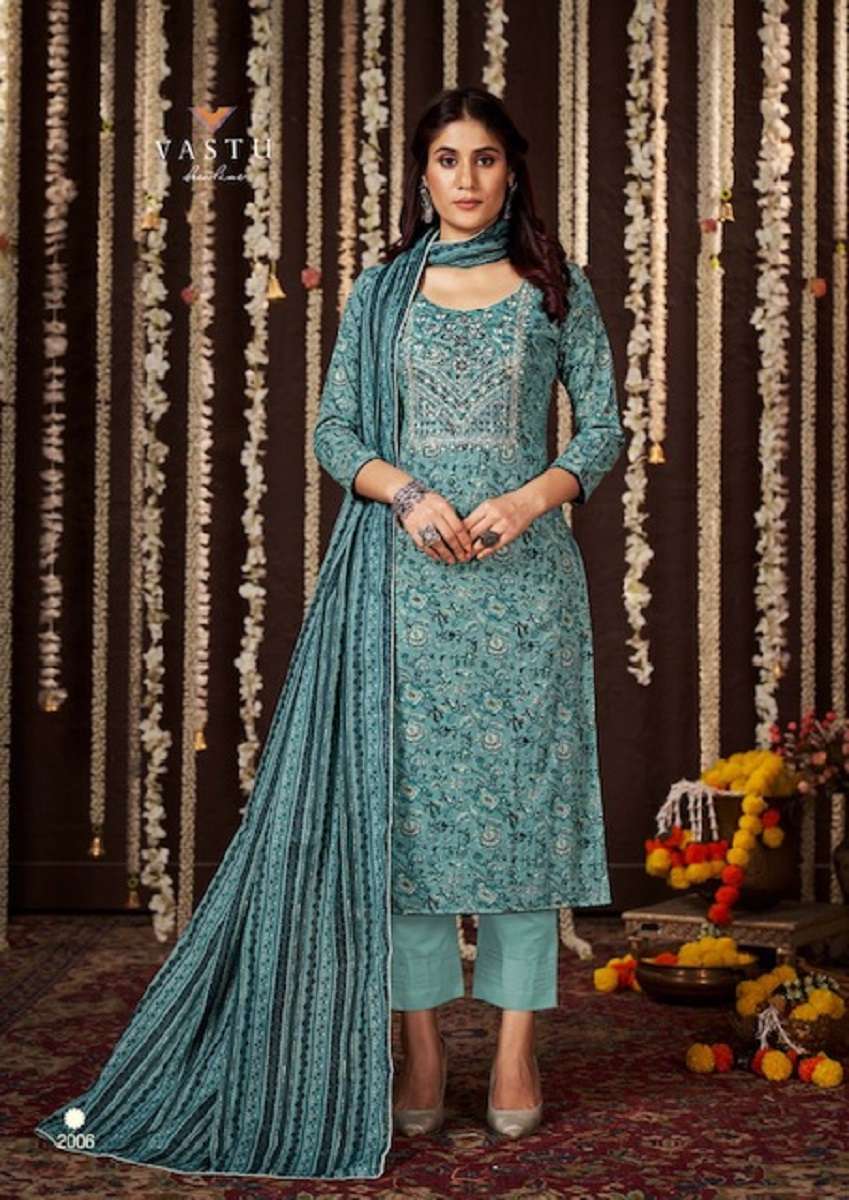 Vastu Gulmohar Vol-1 – Dress Material