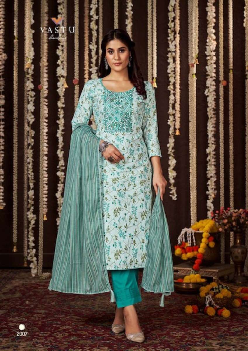 Vastu Gulmohar Vol-1 – Dress Material