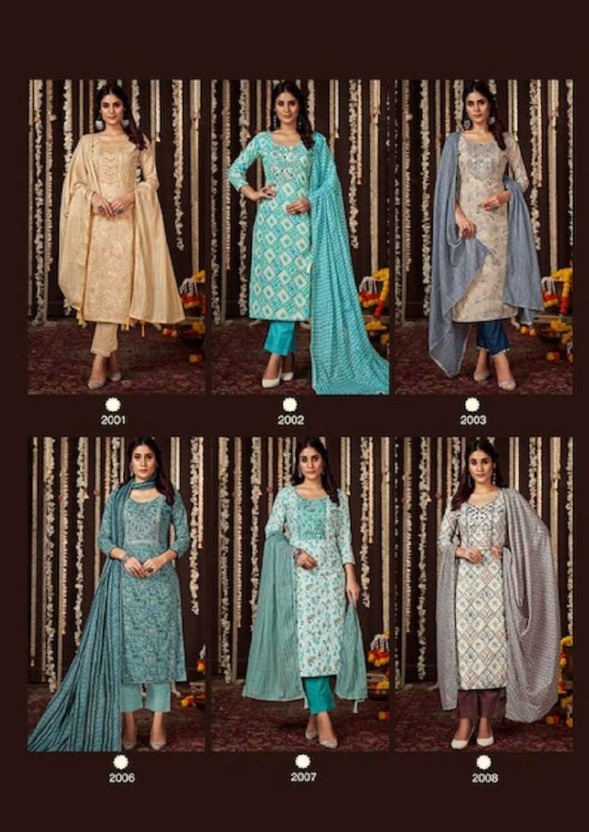 Vastu Gulmohar Vol-1 – Dress Material