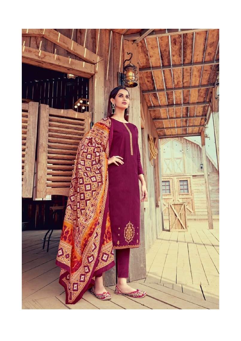 Vastu Jamdani Vol-1 – Dress Material - Wholesale Catalog