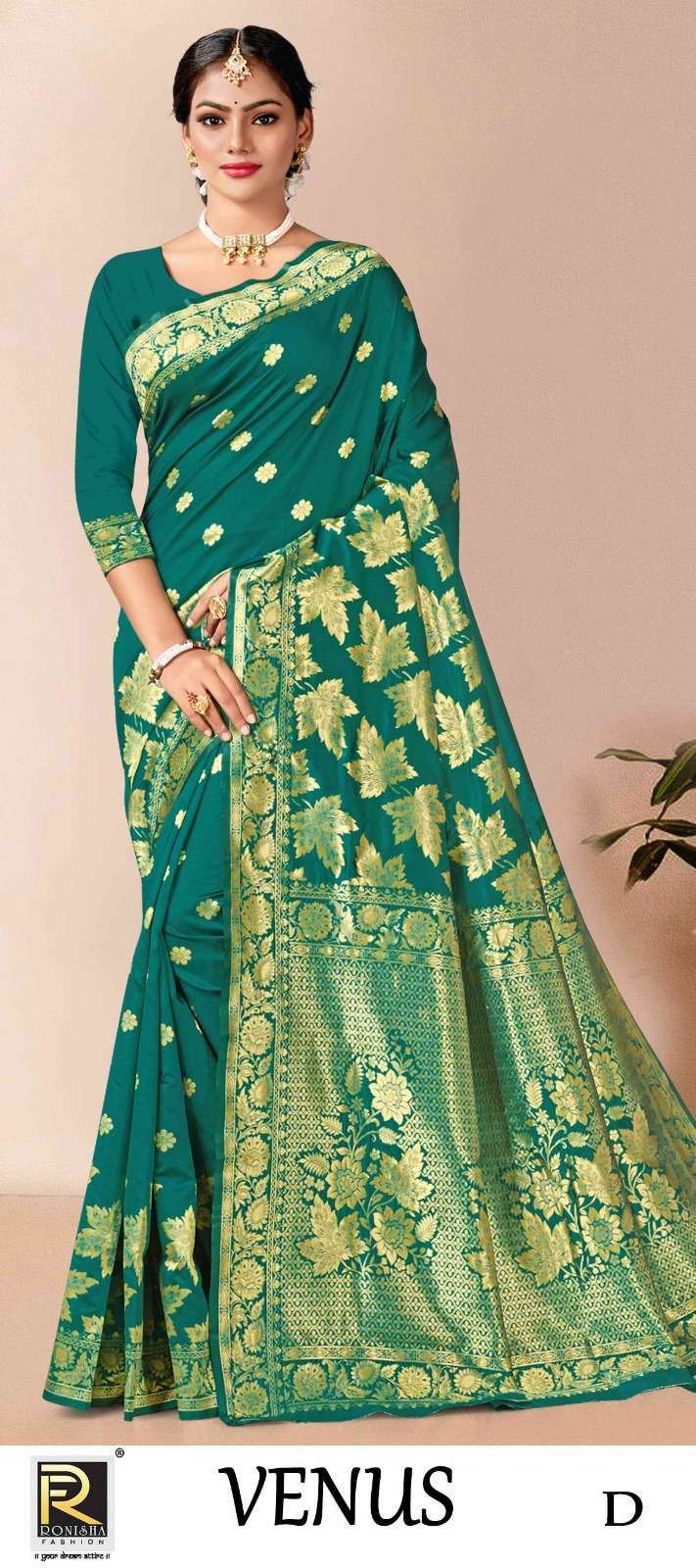 VENUS  BY RANJNA SAREE SILK FABRICS SUPER HIT COLLECTION 