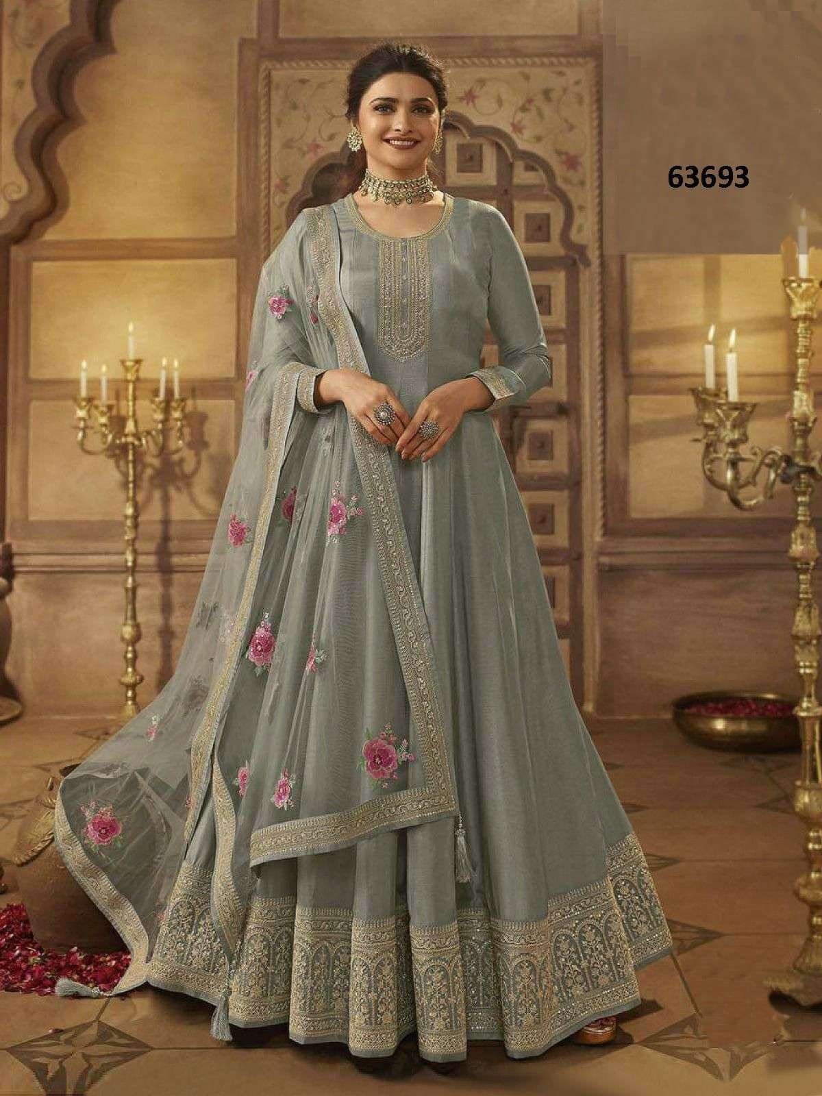 VINAY NOORMAHAL D - 63693 Dola Silk with Jari Dori Lehenga choli Wholesale catalog