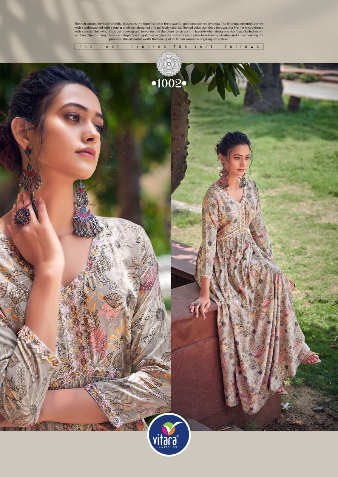 Vitara fashion RAGHINI Kurti Wholesale catalog