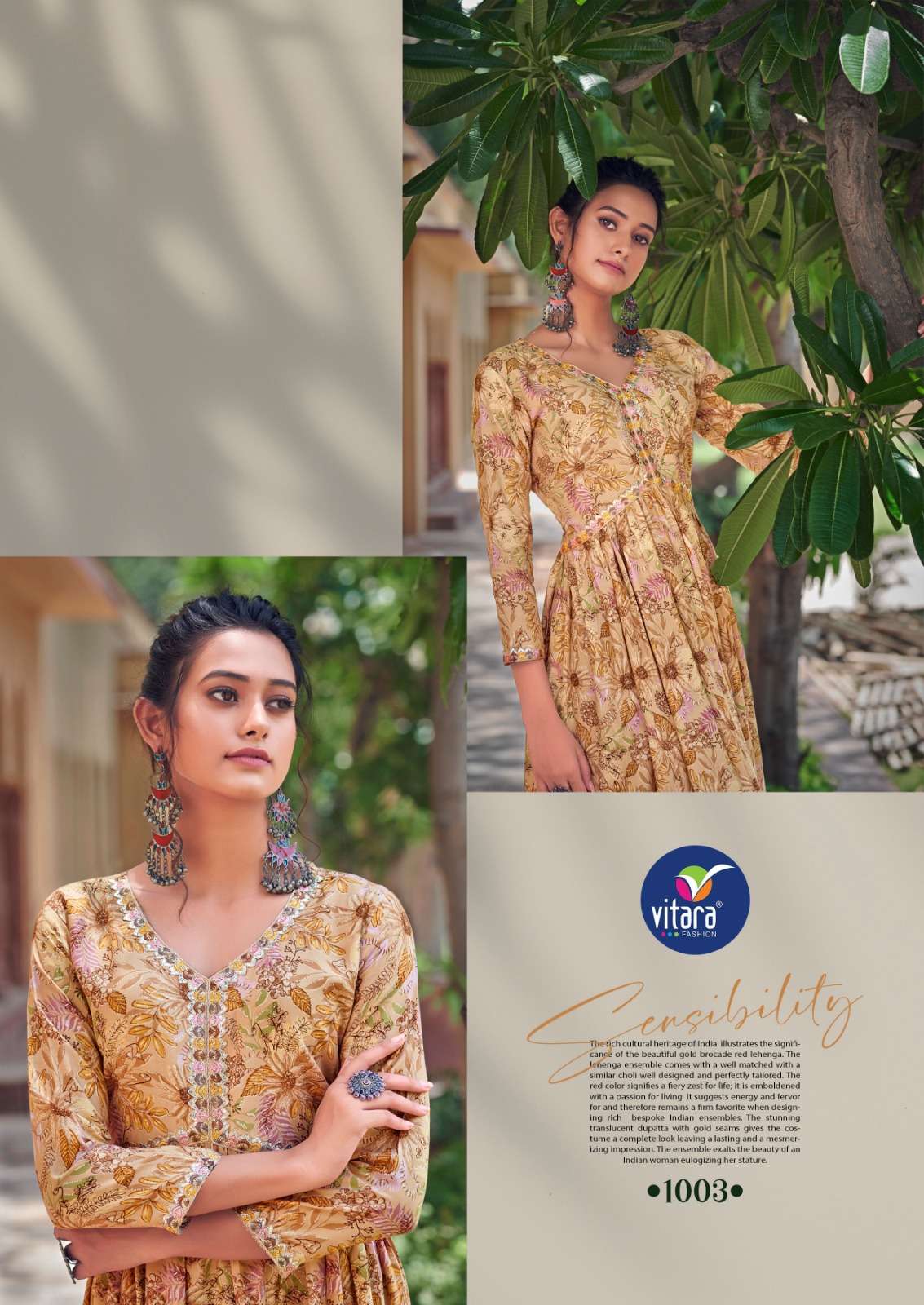 Vitara fashion RAGHINI Kurti Wholesale catalog