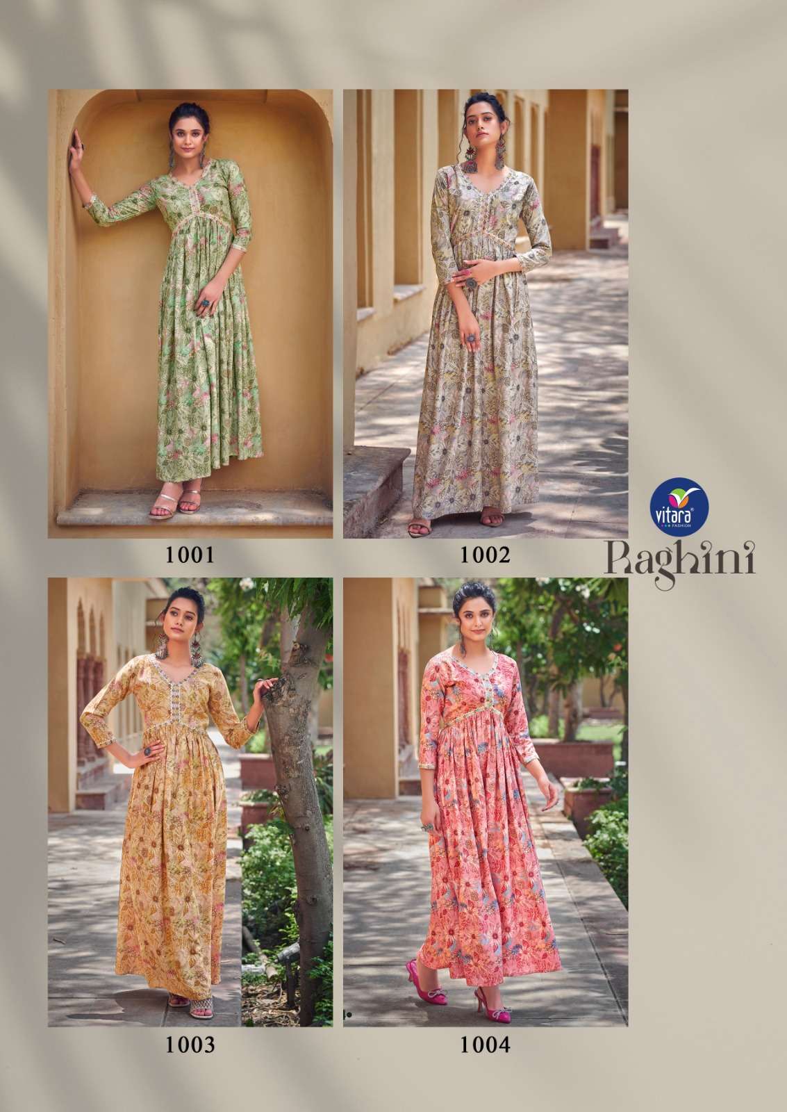 Vitara fashion RAGHINI Kurti Wholesale catalog