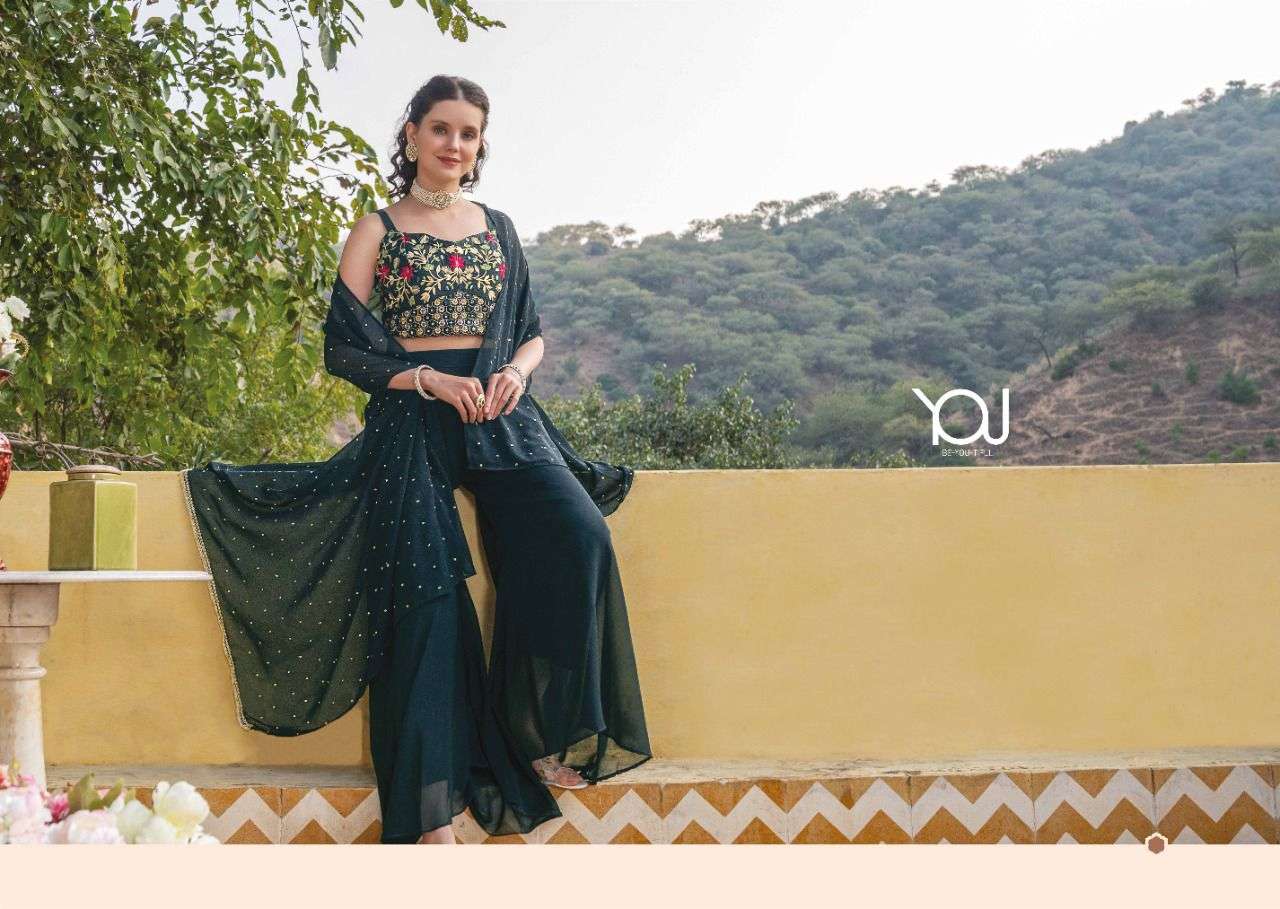 WANNA SABAH CROP TOP  Gown Kurti Wholesale catalog