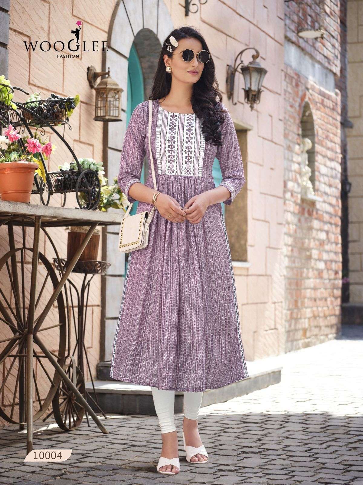 WOOGLEE RangRoop Naira Cut Kurti Wholesale catalog