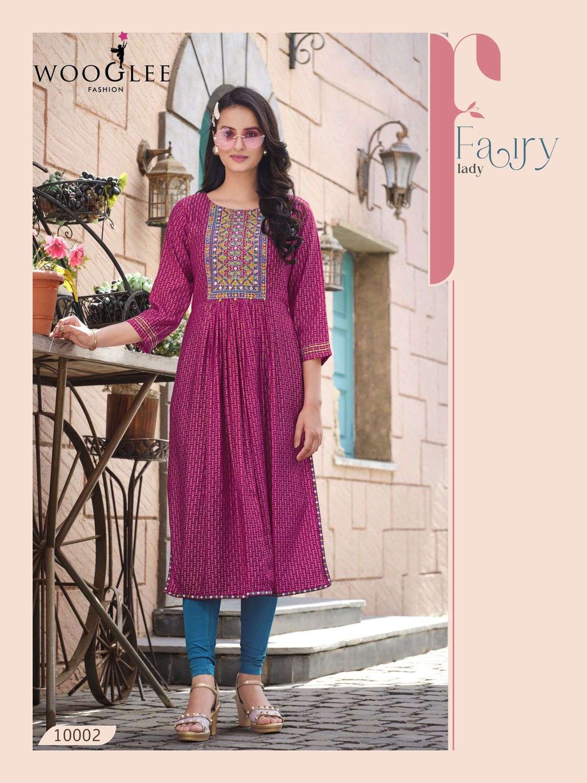 WOOGLEE RangRoop Naira Cut Kurti Wholesale catalog
