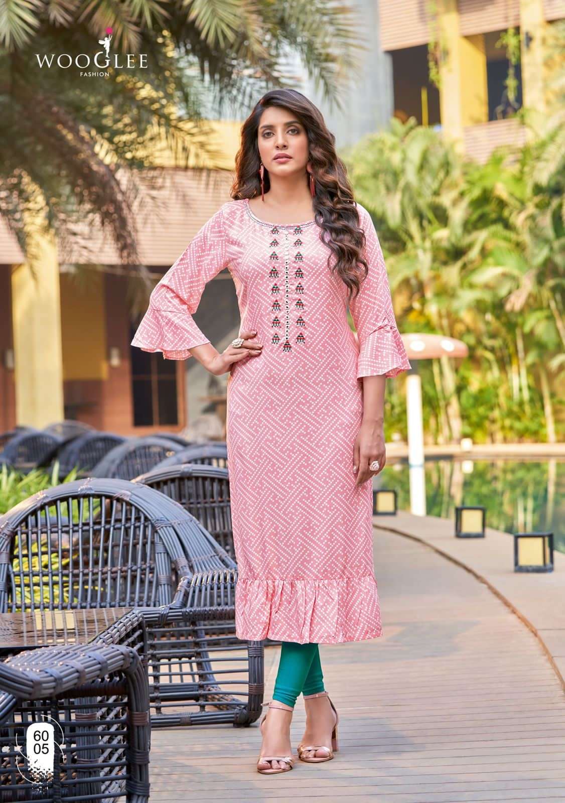 Wooglee TARANG Rayon Kurti Wholesale catalog