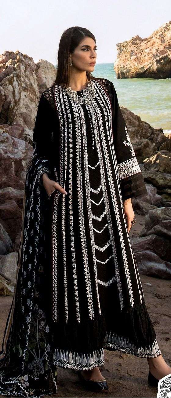 Zaha Alayna Vol 2 Embroidery Cambric Cotton Pakistani Salwar Suits Wholesale catalog