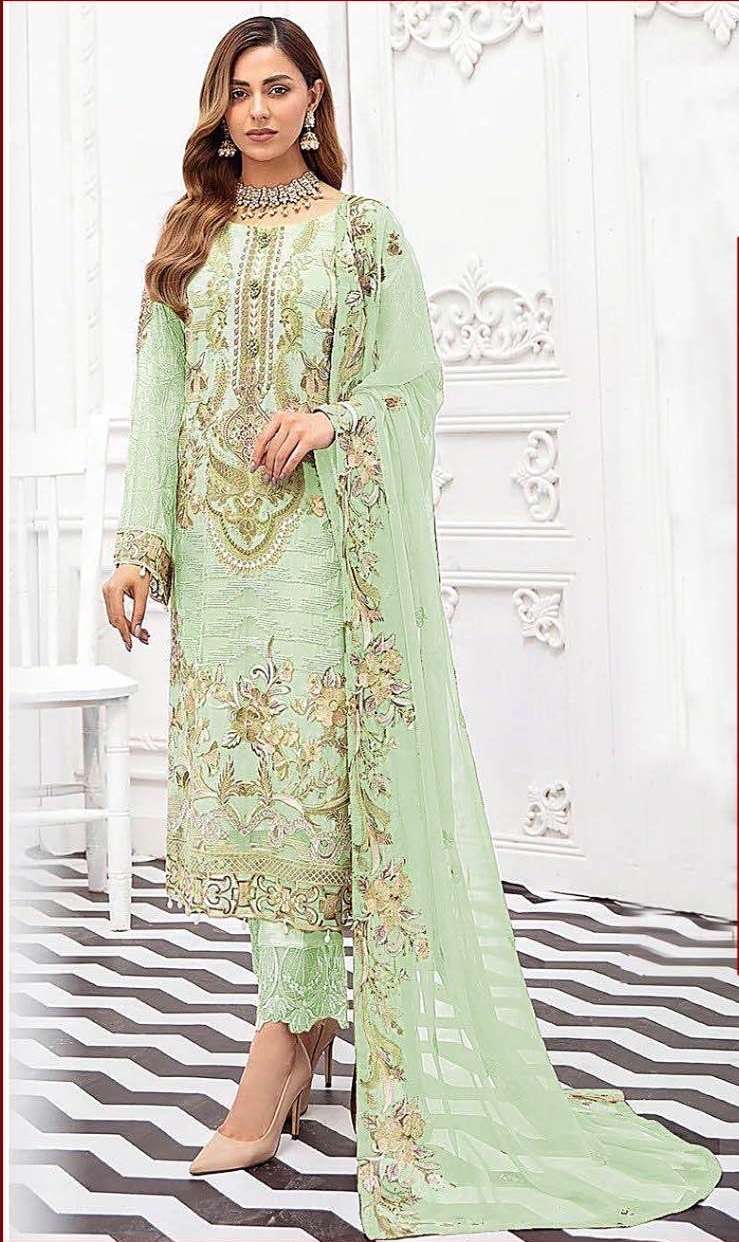 Zarqash Z 3017 Embroidery Pakistani Salwar Kameez Wholesale catalog