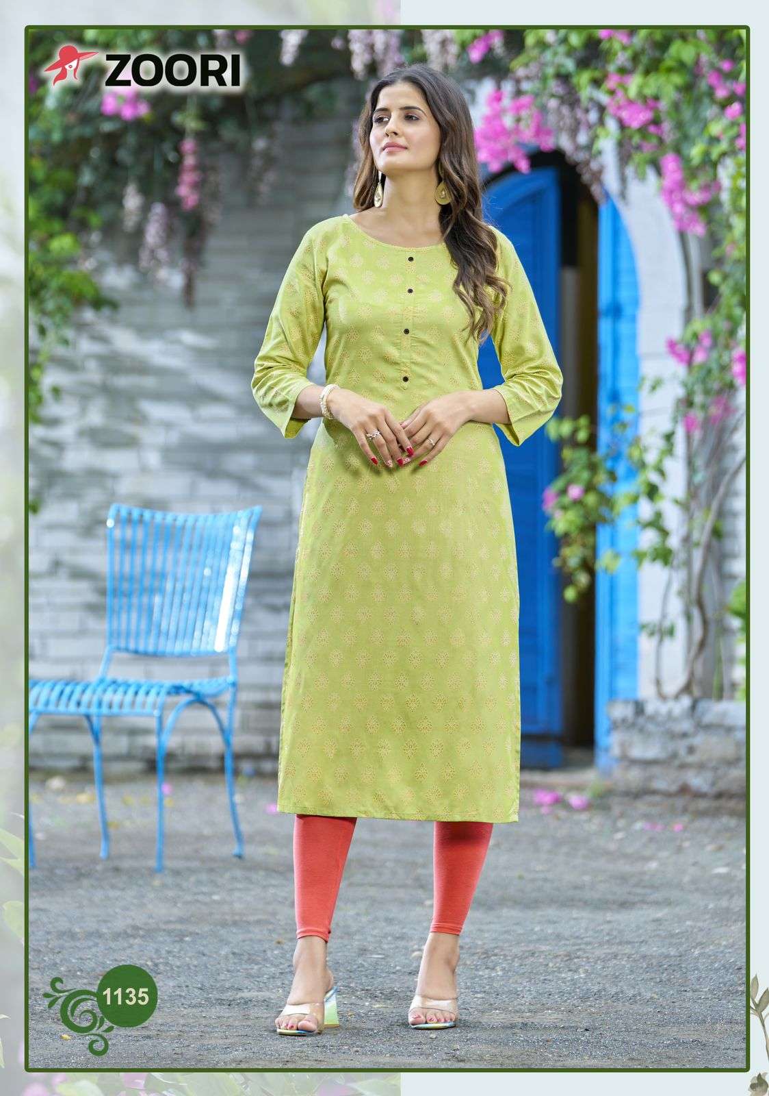 ZOORI Akshara Vol 23 Rayon Kurti Wholesale catalog