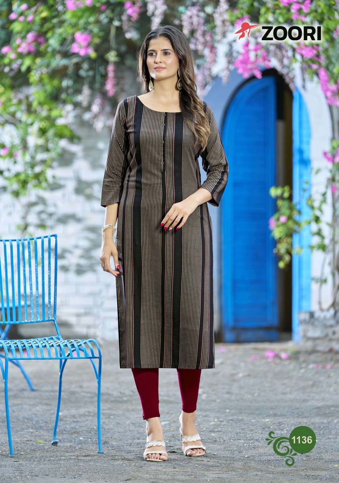 ZOORI Akshara Vol 23 Rayon Kurti Wholesale catalog