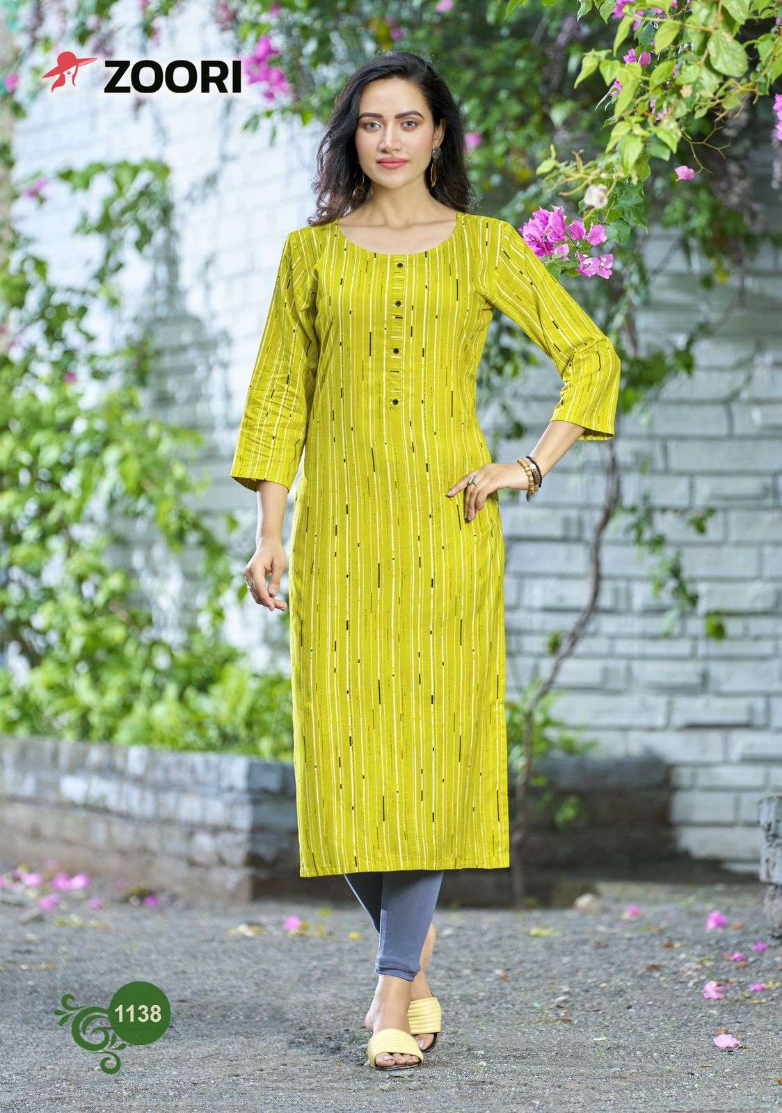 ZOORI Akshara Vol 23 Rayon Kurti Wholesale catalog