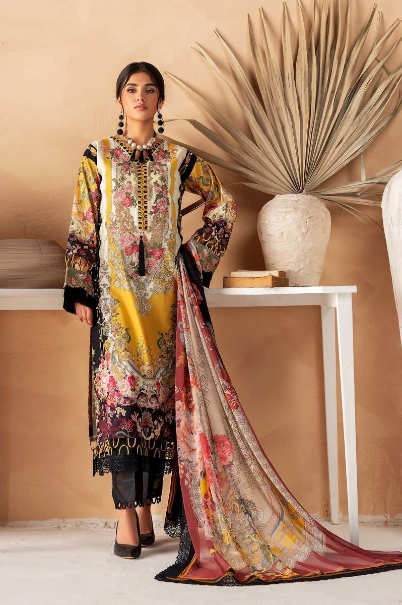 Aasha Ayazal Vol 1 Chiffon Dupatta Pakisatni Salwar Suits Wholesale catalog