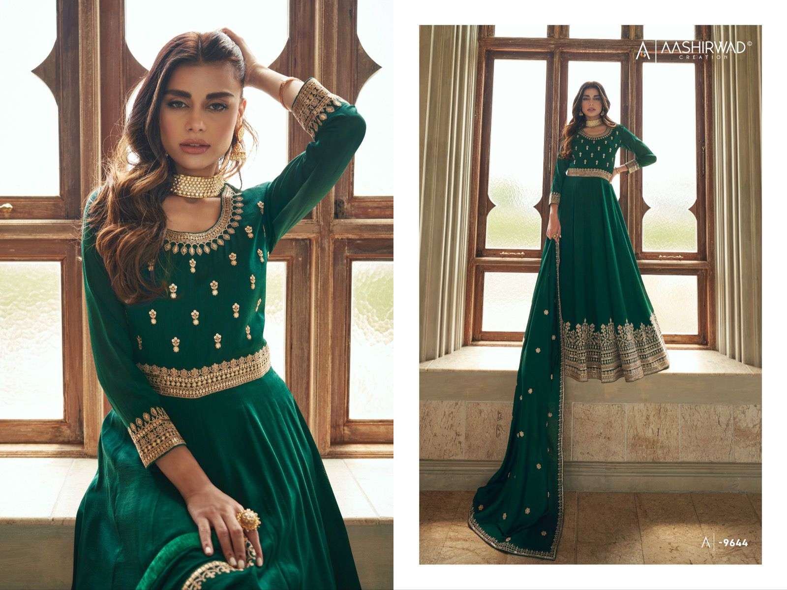 AASHIRWAD NOORJAHA Salwar kameez Wholesale catalog