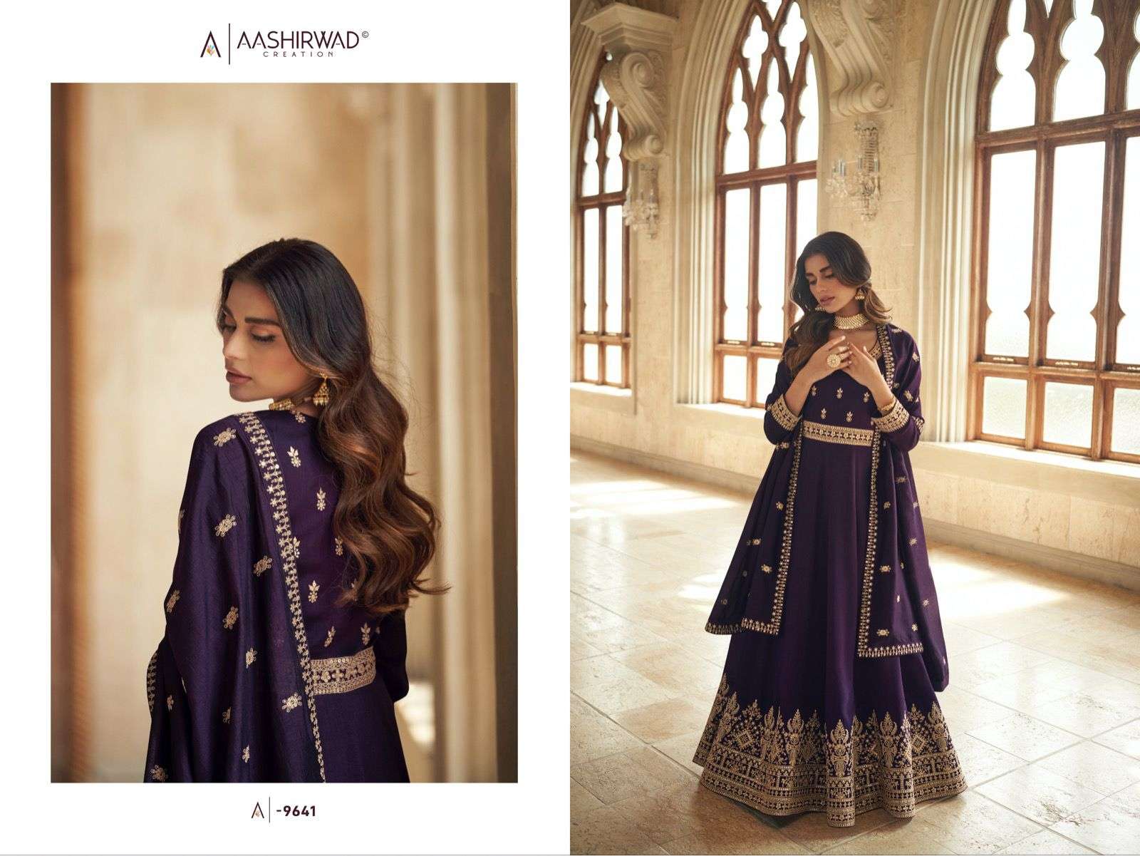 AASHIRWAD NOORJAHA Salwar kameez Wholesale catalog