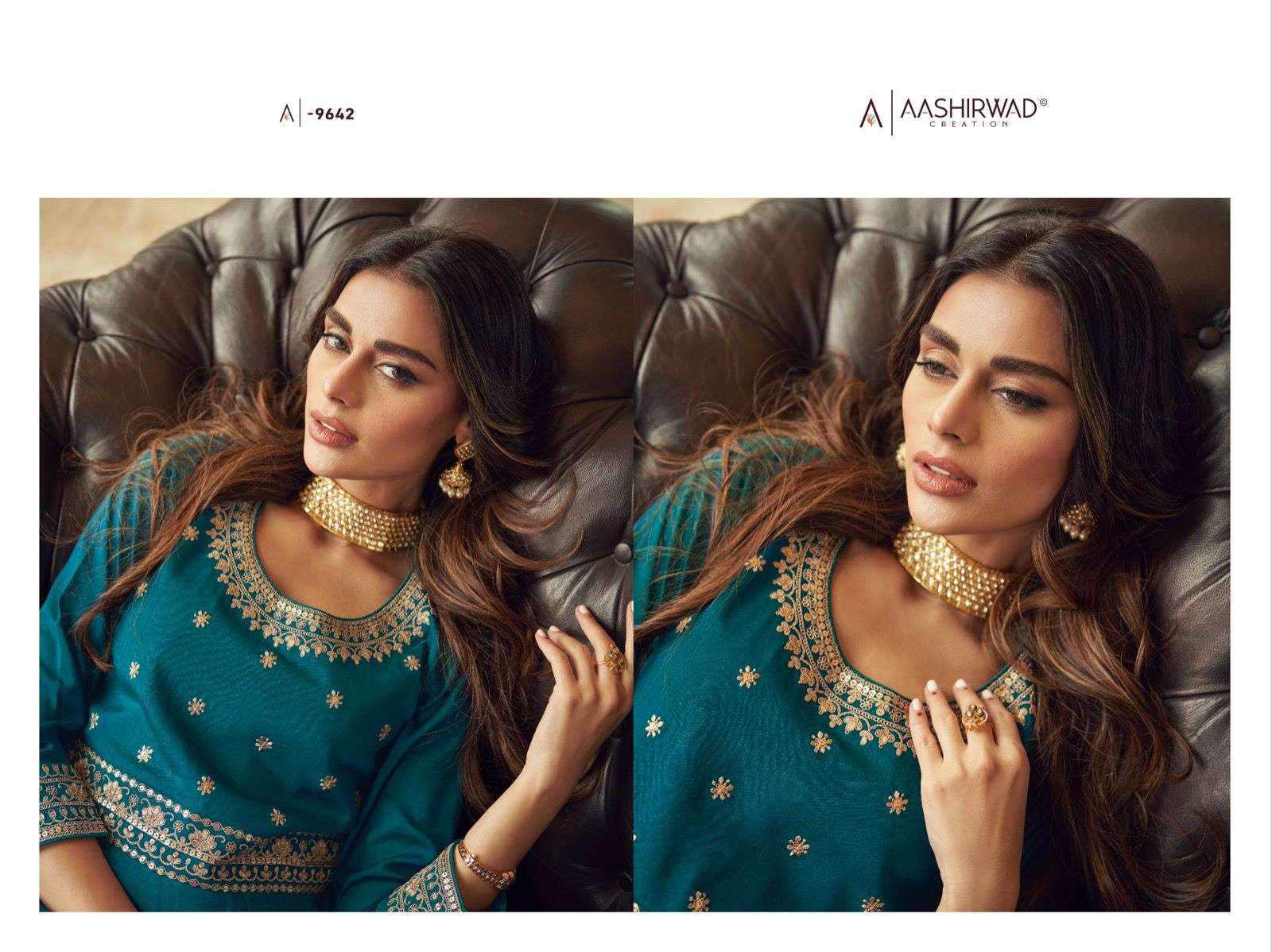 AASHIRWAD NOORJAHA Salwar kameez Wholesale catalog