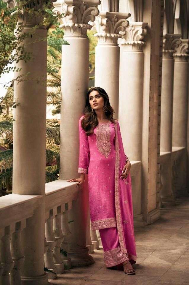 AASHIRWAD ZEEYA  MYNTRA SILK WITH SILK SANTOO Salwar kameez Wholesale catalog