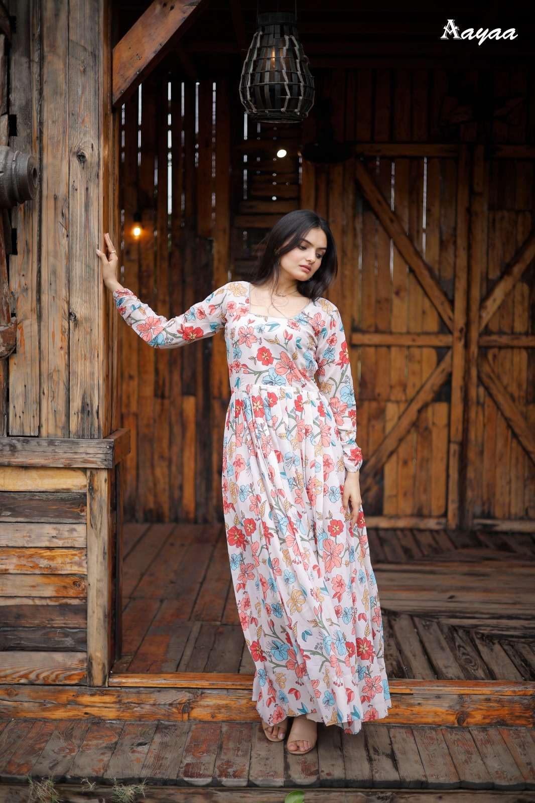 Aayaa vol 13 Ethnicwear D-01 Kurti Wholesale catalog