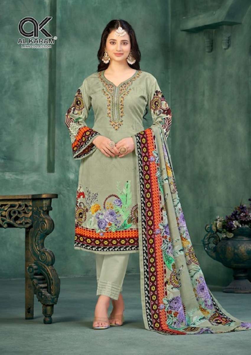 Al Karam Gulfam Vol-3 – Dress Material - Wholesale Catalog