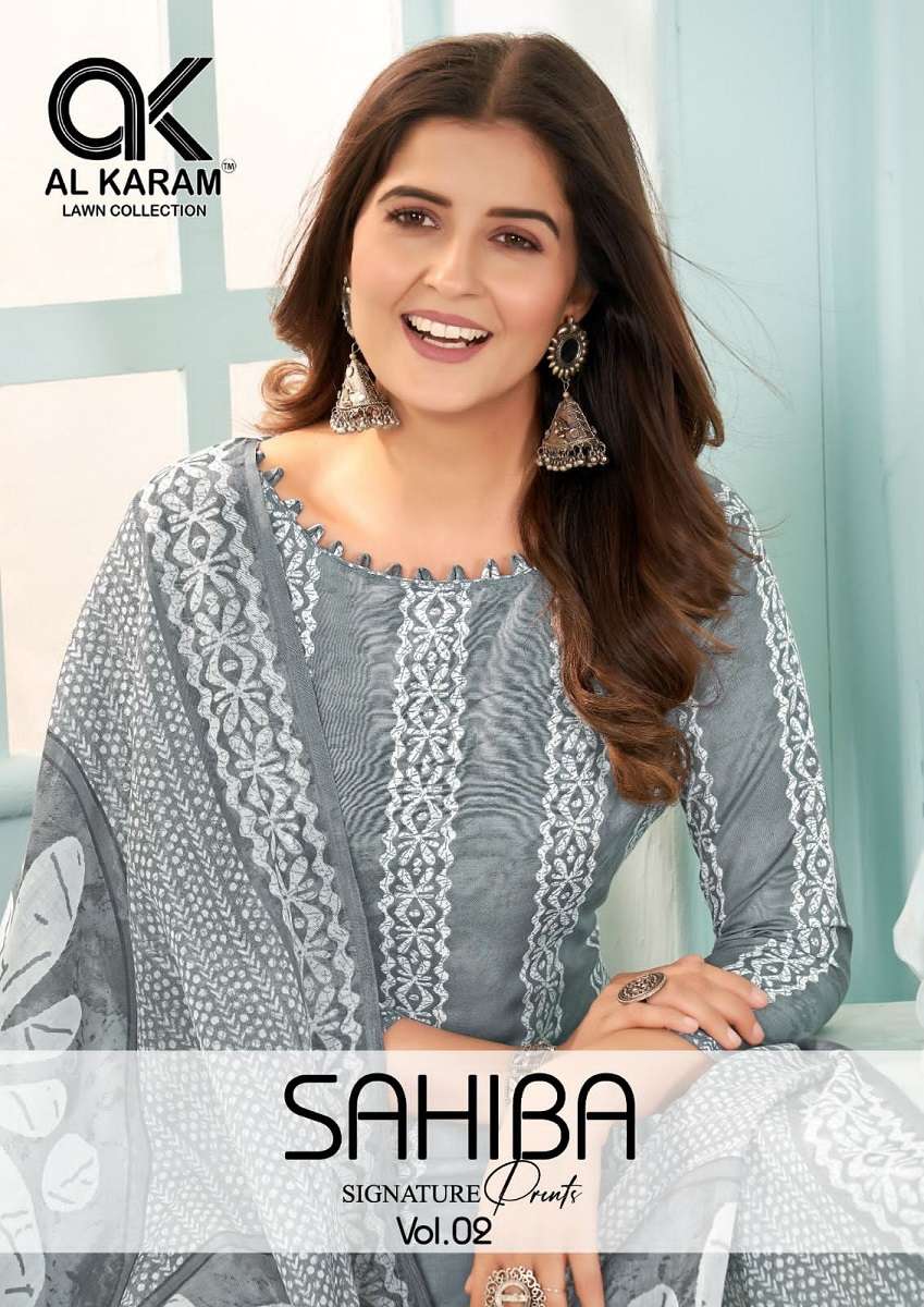 Al Karam Sahiba Vol-2 – Dress Material - Wholesale Catalog