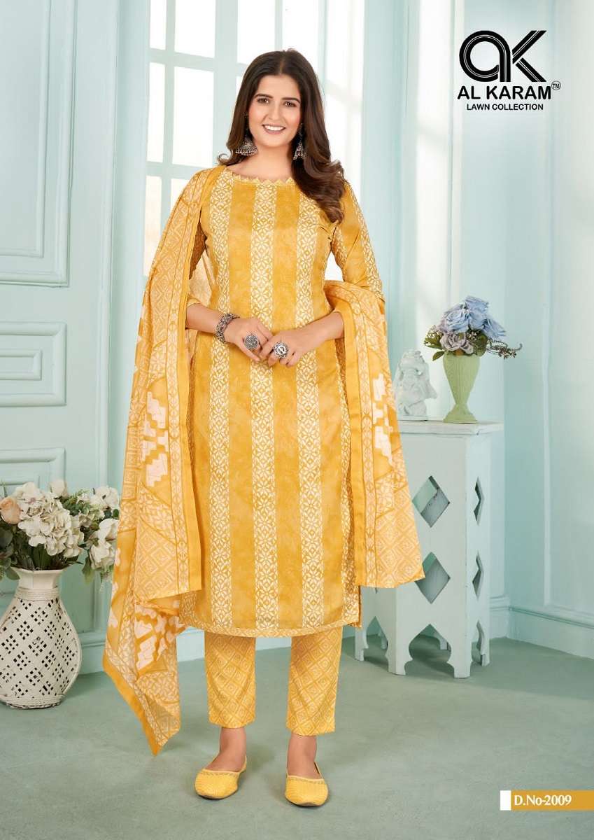 Al Karam Sahiba Vol-2 – Dress Material - Wholesale Catalog